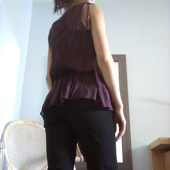 DKNY sleeveless silk top - Picture 3 of 5